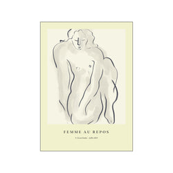 Femme Au Repos — Art print by By Garmi from Poster & Frame