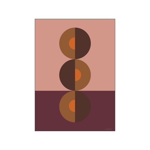 Figure Shape NO 03 - Rosa — Art print by Rune Elmegaard from Poster & Frame