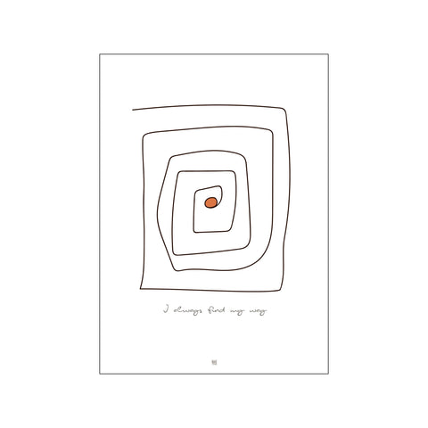 Find my way — Art print by Nohé Living from Poster & Frame