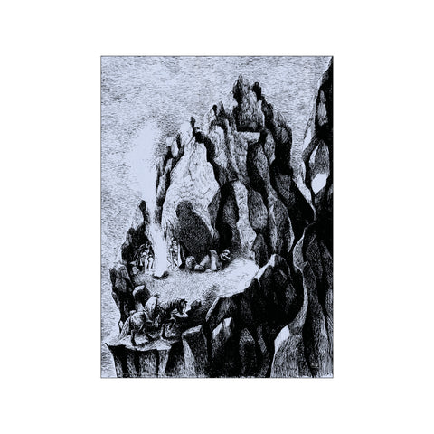 Fire - The Borthers Lionheart — Art print by Astrid Lindgren from Poster & Frame