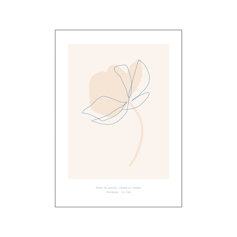 Fleur De Péche — Art print by Lé Ark from Poster & Frame