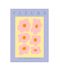 Fleurs gul — Art print by Camilla Bergqvist from Poster & Frame