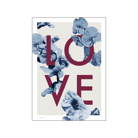 Floral Love — Art print by Wonderhagen from Poster & Frame