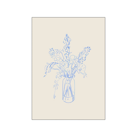 Flower Study — Art print by The Poster Club x Chloe Purpero Johnson from Poster & Frame