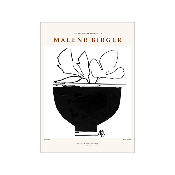 Flowers in my room No.1 — Art print by The Poster Club x Malene Birger from Poster & Frame