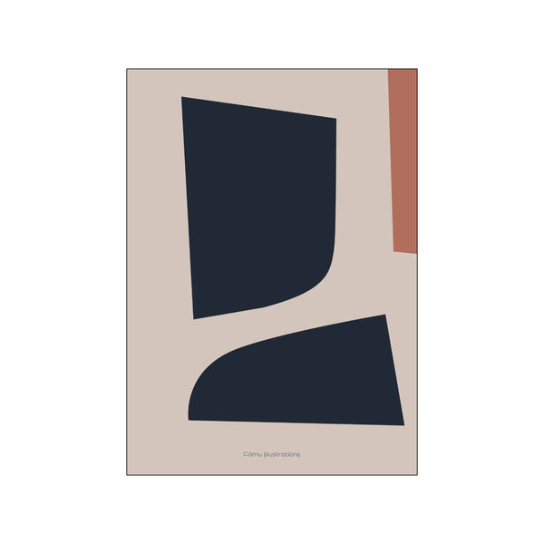 Geometri 1 — Art print by Fōmu illustrations from Poster & Frame