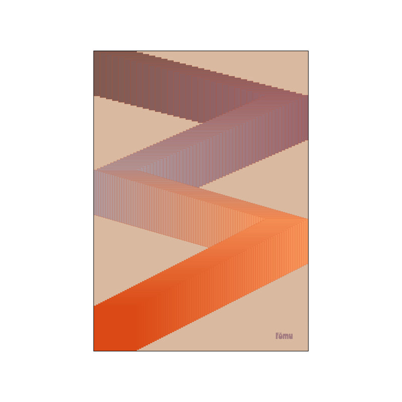 Twist 1 — Art print by Fomu Illustrations from Poster & Frame