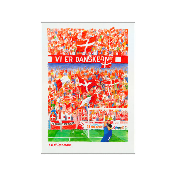 Danske Roligans — Art print by Football Art from Poster & Frame