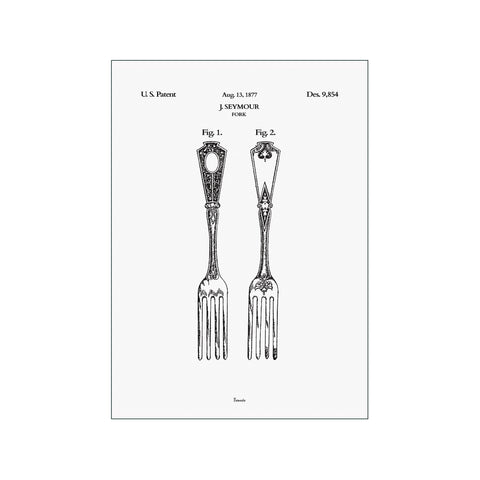 Fork — Art print by Bomedo from Poster & Frame