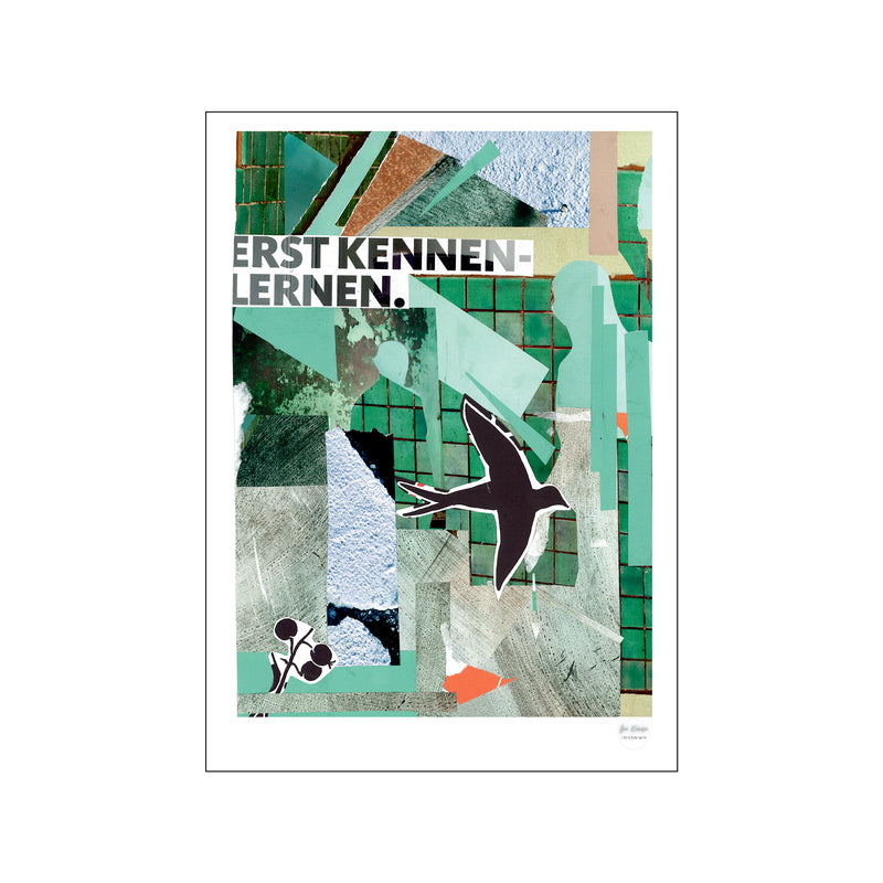 Erst kennen lernen — Art print by Fra Karise from Poster & Frame
