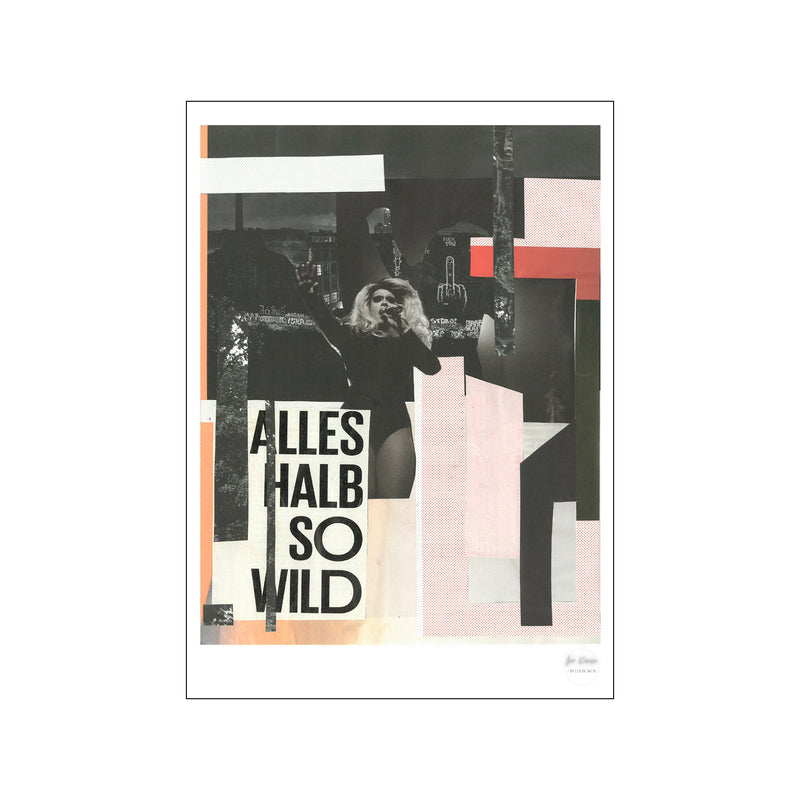 Alles halb so Wild — Art print by Fra Karise from Poster & Frame
