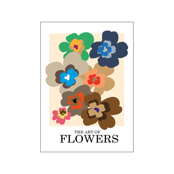 The Art Of Flowers Pink — Art print by Frances Collett from Poster & Frame
