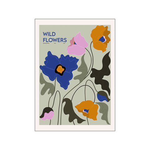 Wild Flowers — Art print by The Poster Club x Frankie Penwill from Poster & Frame