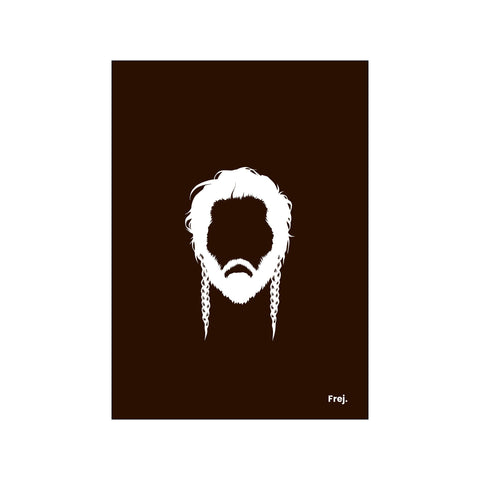 Frej - Black — Art print by Mugstars CO from Poster & Frame