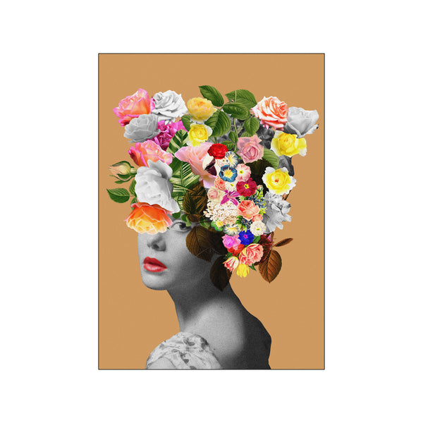 Floral portrait — Art print by Frida Floral Studio from Poster & Frame