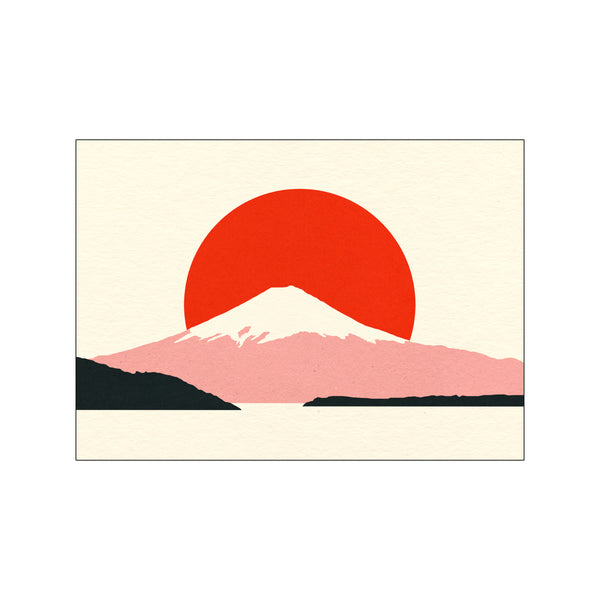 Fuji Sun — Art print by Rosi Feist from Poster & Frame