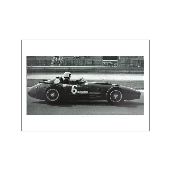 Maserati F.1 250 F 12V — Art print by G. Men Cup 1989 from Poster & Frame