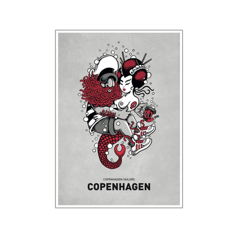 Geishalove — Art print by Copenhagen Poster from Poster & Frame