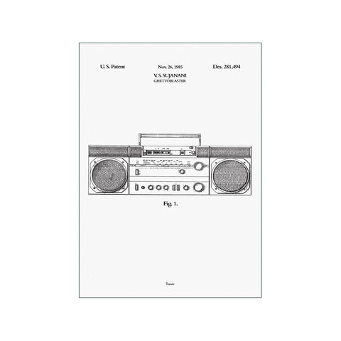 Ghettoblaster — Art print by Bomedo from Poster & Frame