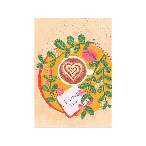 Love message — Art print by Gigi Rosado from Poster & Frame