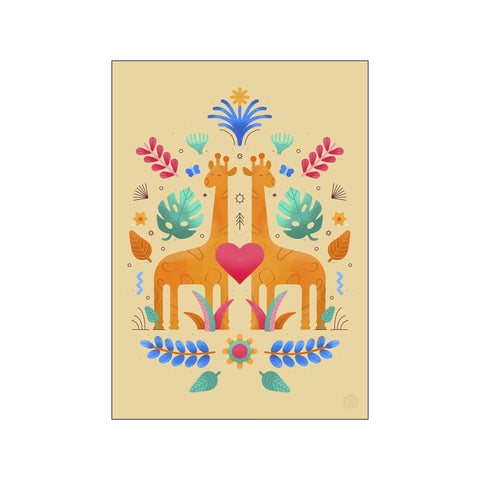 Giraf — Art print by Camilla Drejer from Poster & Frame