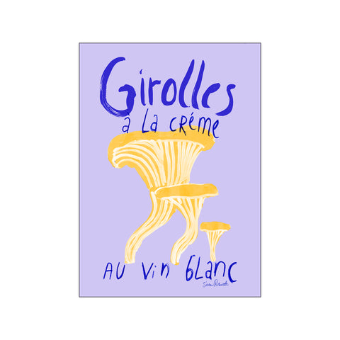 Girolles — Art print by Sissan Richardt from Poster & Frame