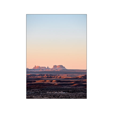 Golden hour Valley Of The Gods — Art print by Nordd Studio from Poster & Frame