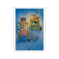 Goodnight - Lotta on Troublemaker Street — Art print by Astrid Lindgren from Poster & Frame