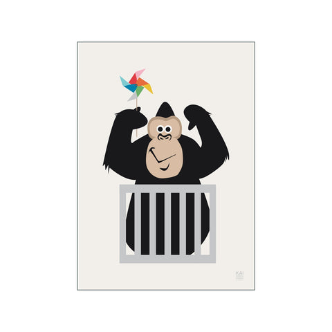 Gorilla — Art print by KAI Copenhagen from Poster & Frame