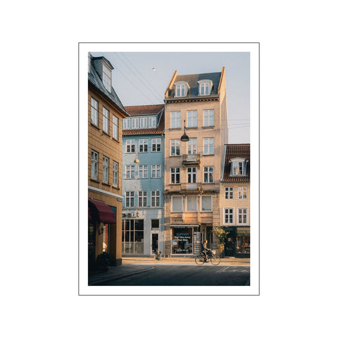 Gothersgade Commute - White border — Art print by Daniel S. Jensen from Poster & Frame