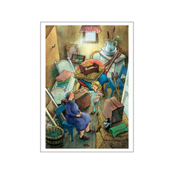 Granmaintheattic - Lotta on Troublemaker Street — Art print by Astrid Lindgren from Poster & Frame