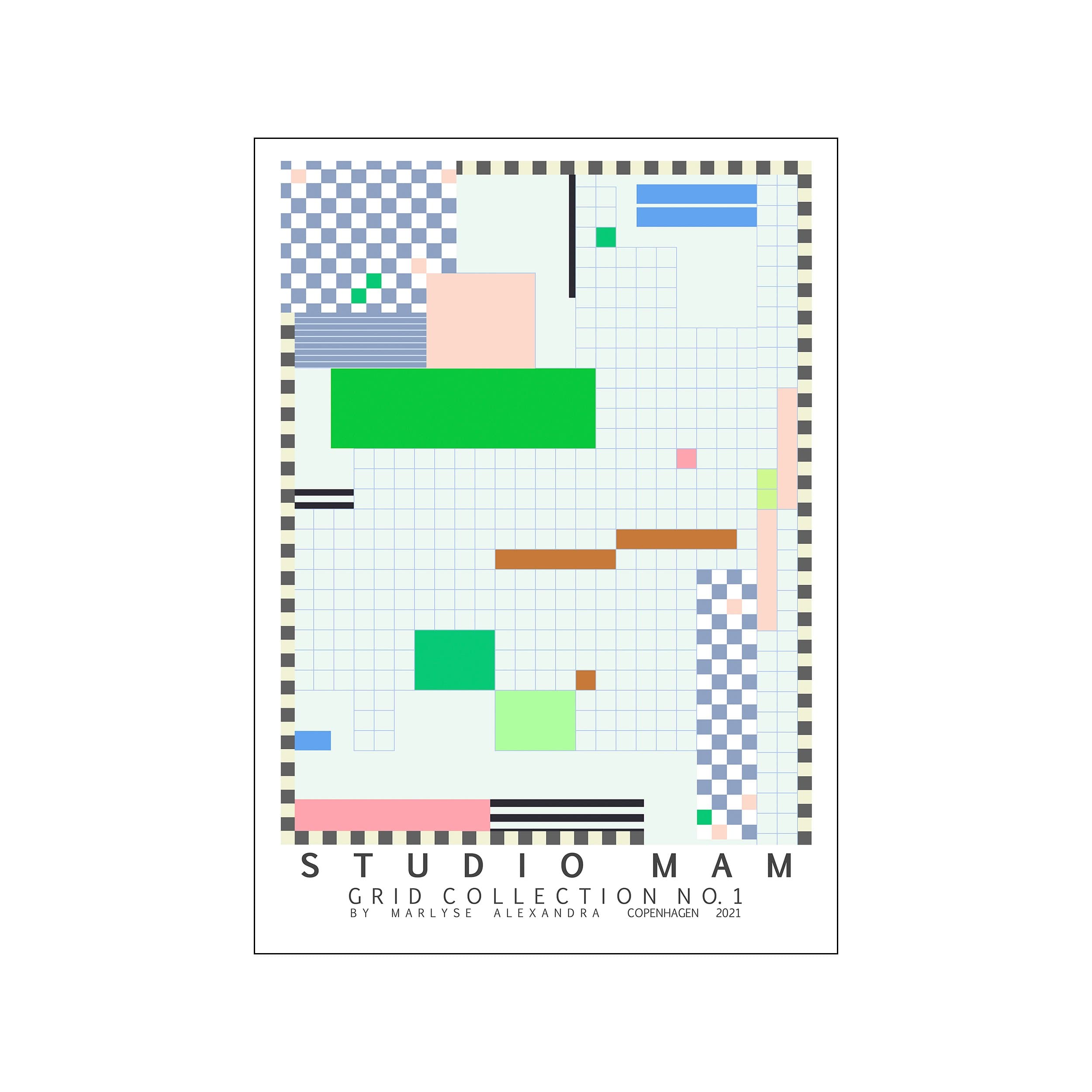 Grid Collection — No 1 – Poster & Frame Art Group