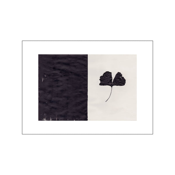 Black Ginkgo — Art print by The Poster Club x Ana Frois from Poster & Frame