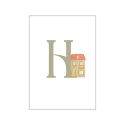 H-Haus — Art print by Tiny Goods from Poster & Frame