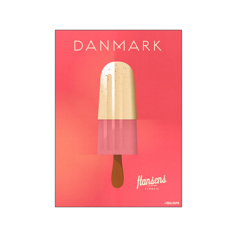 Hansens is Danmark — Art print by Mads Berg from Poster & Frame