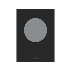 Earth Transit1 – Grey — Art print by Hasse Betak from Poster & Frame