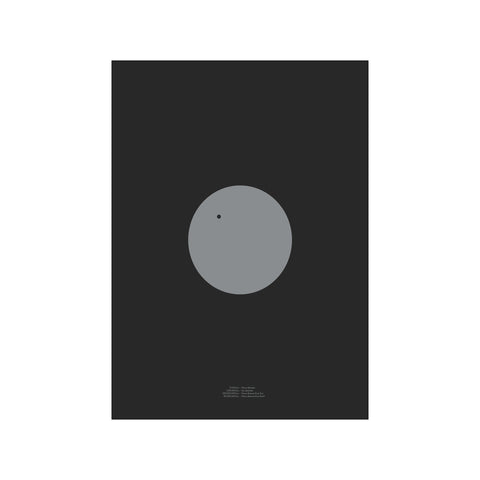 Venus Transit1 – Grey — Art print by Hasse Betak from Poster & Frame