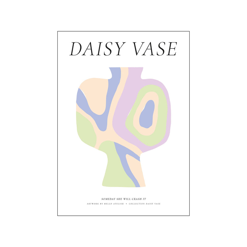 Daisy Vase 02 — Art print by Hello Atelier from Poster & Frame