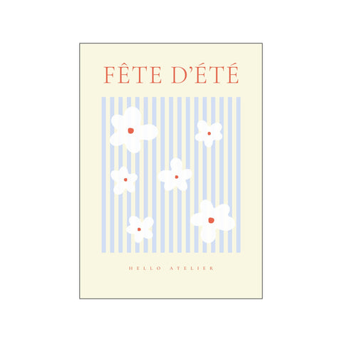 Fete Dete — 01 — Art print by Hello Atelier from Poster & Frame