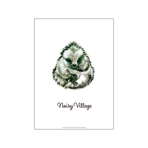 Hedge hog - Noisy Village — Art print by Astrid Lindgren from Poster & Frame