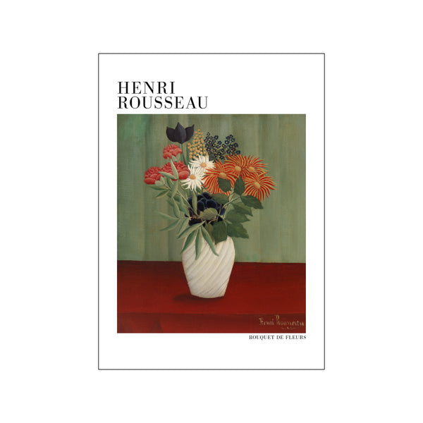 Bouquet De Fleurs — Art print by Henri Rousseau from Poster & Frame
