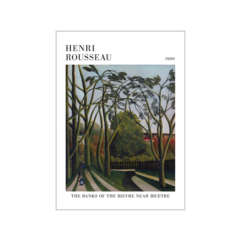The Banks Of The Bier Near Bicetre - Art Card