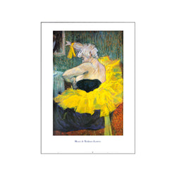La clownesse Cha-U-Kao — Art print by Henri Toulouse-Lautrec from Poster & Frame