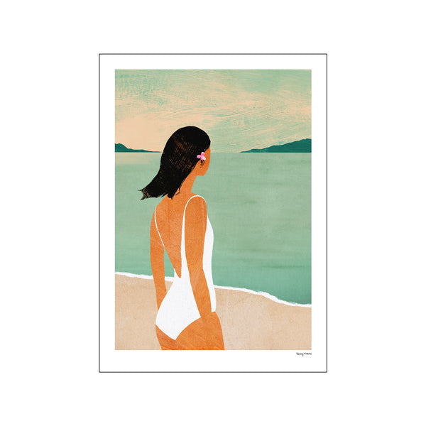 Beach bliss — Art print by Henry Rivers from Poster & Frame