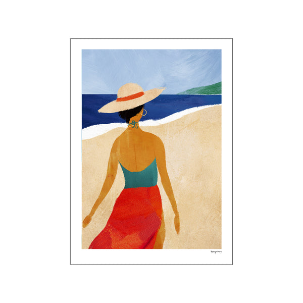 Beach escape — Art print by Henry Rivers from Poster & Frame
