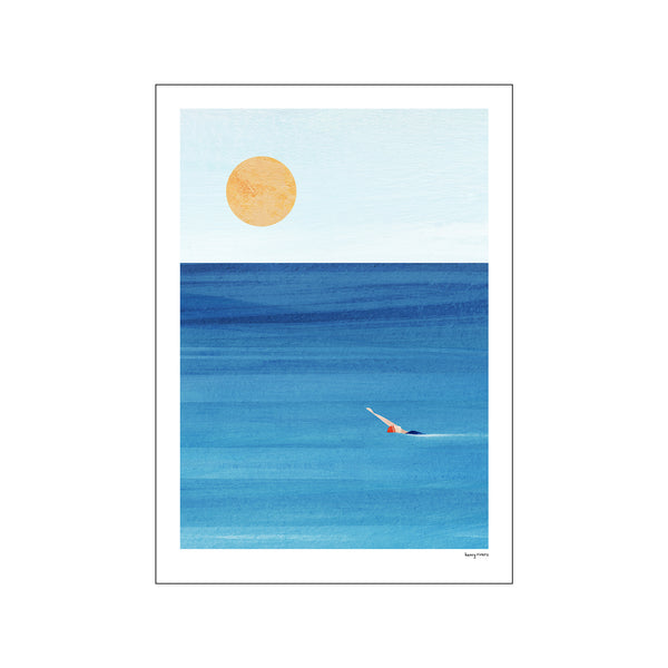 Sea swim — Art print by Henry Rivers from Poster & Frame