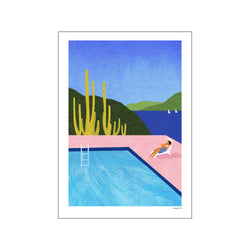Swimming pool — Art print by Henry Rivers from Poster & Frame