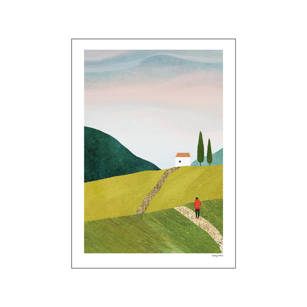 Walking home — Art print by Henry Rivers from Poster & Frame