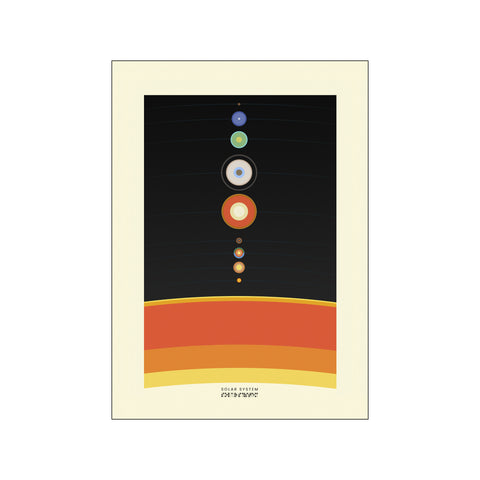 Solar System — Art print by HiPosterShop from Poster & Frame