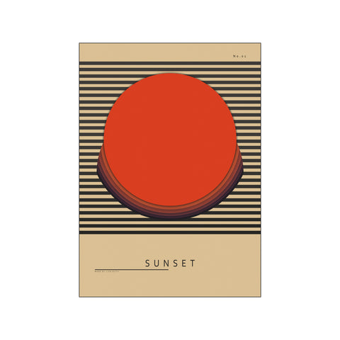 Sunset — Art print by HiPosterShop from Poster & Frame